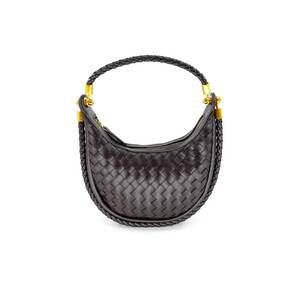 NEW BC HANDBAGS women's mini woven hobo bag in black
